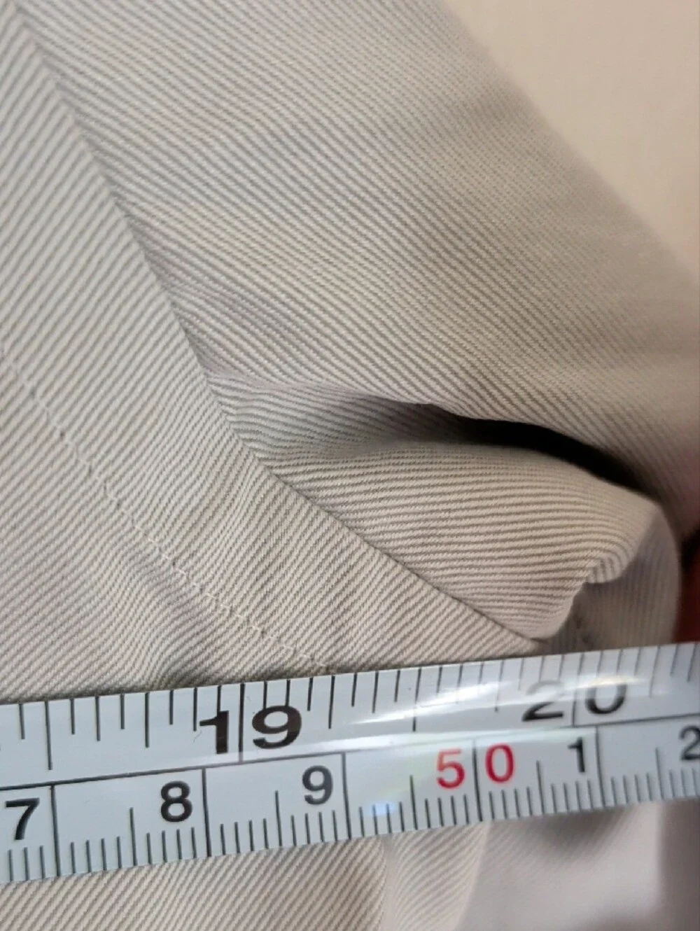 Banana Republic cuff holes